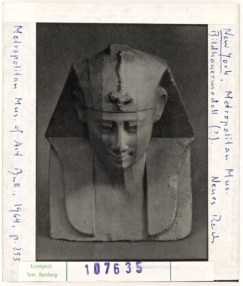 preview New York. Bildhauermodell (Neues Reich). Metropolitan Museum Diasammlung